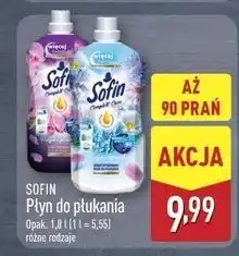 ALDI Płyn do płukania perfume bouquet Sofin Complete Care oferta