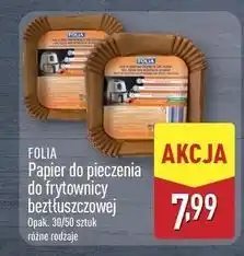 ALDI Papier do pieczenia frytkownicy beztłuszczowej Folia oferta