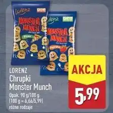 ALDI Chrupki paprykowe Lorenz Monster Munch oferta