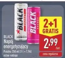 ALDI Napój energetyczny wild strawberry Black Energy oferta