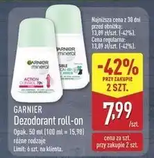 ALDI Dezodorant invisible protection Garnier Mineral oferta