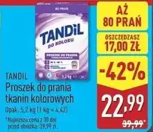 ALDI Proszek do prania classic kolor Tandil oferta