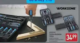 ALDI Zestaw wkrętaków i bitów w walizce Workzone oferta