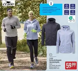 ALDI Kurtka do biegania męska m-xl Crane oferta