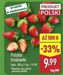 ALDI Truskawki polska oferta
