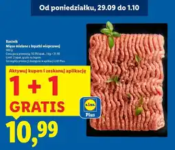 Lidl Mięso mielone z łopatki wieprzowej Rzeźnik Codzienna Dostawa oferta