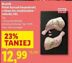 Lidl Kurczak gospodarski ćwiartka Rzeźnik Codzienna Dostawa oferta