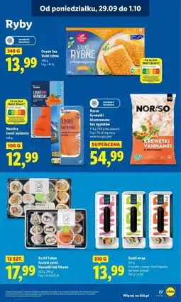 Lidl Steki rybne z mintaja Oceansea oferta