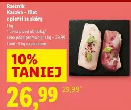 Lidl Filet z piersi kaczki Rzeźnik Codzienna Dostawa oferta