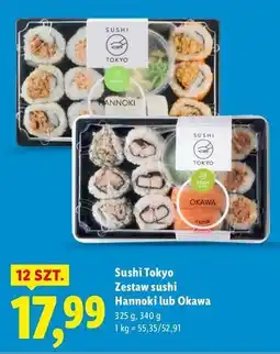 Lidl Sushi okinawa Tokyo oferta