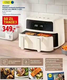 Lidl Frytkownica podwójna 2600w Silvercrest oferta