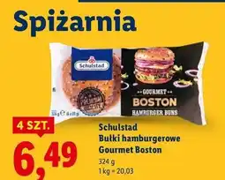 Lidl Bułki hamburgerowe gourmet boston Schulstad oferta