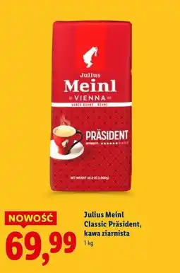 Lidl Kawa prasident Julius Meinl oferta