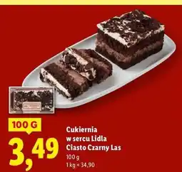 Lidl Ciasto czarny las Cukiernia Lidla oferta