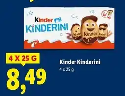 Lidl Ciastka Kinder Kinderini oferta