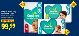 Lidl Pieluchy 5 Pampers Active Baby oferta