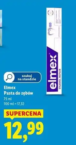 Lidl Pasta do zębów Elmex Enamel Professional oferta