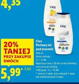 Lidl Żel pod prysznic orange harmony Cien oferta