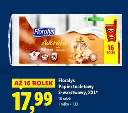 Lidl Papier toaletowy Floralys oferta
