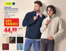 Lidl Esmara men Bluza damska lub męska oferta
