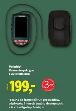 Lidl Parkside Kamera inspekcyjna z wyświetlaczem oferta