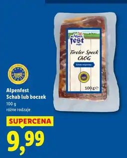 Lidl Schab Alpenfest 100g oferta