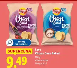 Lidl Chipsy Lay’s Oven Baked 180 g różne rodzaje oferta