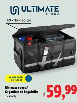 Lidl Ultimate speed Organizer do bagażnika oferta