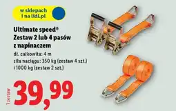 Lidl Ultimate speed Zestaw 2 lub 4 pasów z napinaczem oferta