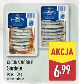 ALDI Sardele Cucina Nobile 100g różne rodzaje oferta