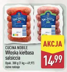 ALDI Włoska kiełbasa salsiccia Cucina Nobile 300g oferta