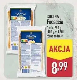 ALDI Focaccia Cucina 250g różne rodzaje oferta