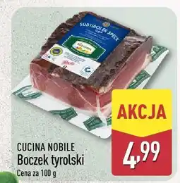 ALDI Boczek tyrolski Cucina Nobile 100g oferta