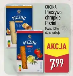 ALDI Pieczywo chrupkie Pizzini Cucina 100g różne rodzaje oferta
