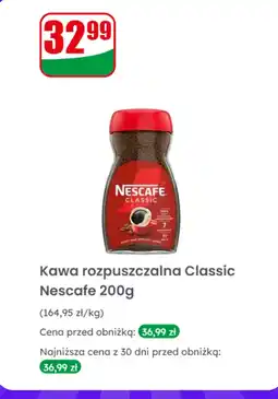 Dino Kawa rozpuszczalna Nescafe Classic 200 g oferta