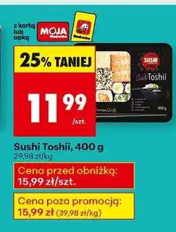 Biedronka Zestaw sushi Toshii oferta