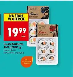 Biedronka Zestaw sushi Sakura Nami oferta