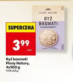 Biedronka Ryż basmati 4x100 g Plony Natury oferta