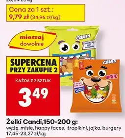 Biedronka Żelki Candi różne rodzaje oferta