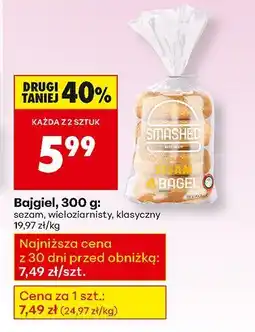 Biedronka Bajgiel sezam Biedronka oferta