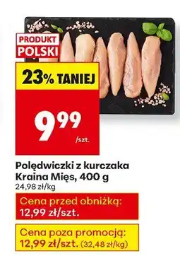 Biedronka Polędwiczki z kurczaka 400 g Kraina Mięs oferta