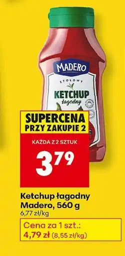 Biedronka Ketchup łagodny Madero oferta