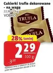 Prim Market Cukierki trufle dekorowane na wagę 100g VOBRO oferta