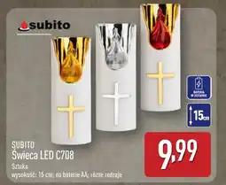 ALDI Świeca led Subito oferta