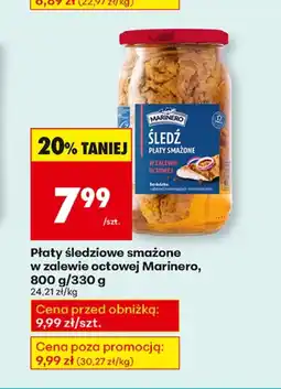 Biedronka Płaty śledziowe Marinero oferta