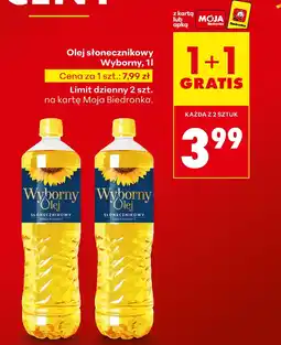Biedronka Olej Wyborny oferta