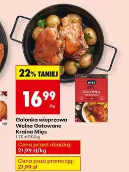 Biedronka Golonka wieprzowa Kraina Mięs oferta