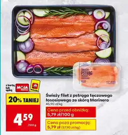 Biedronka Filet z pstrąga Marinero oferta