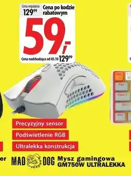 Media Expert Mysz gamingowa Mad Dog oferta