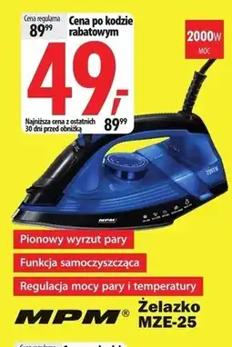 Media Expert Żelazko MPM oferta